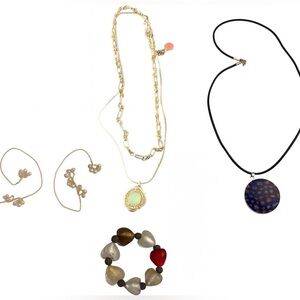 ✨ Boutique Sparkle Set – 4-Piece Jewelry Bundle | Eclectic & Gift-Ready